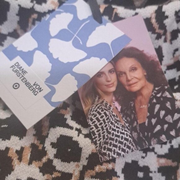 Diane Von Furstenberg halter knit sweater dress - Size Medium - Picture 5 of 6